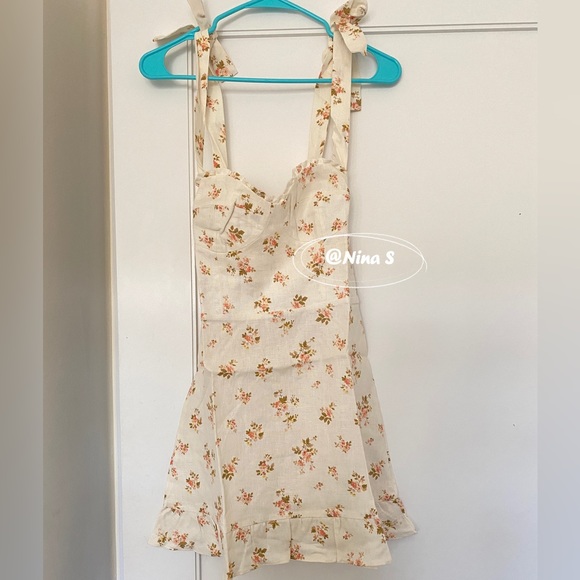 Reformation Desiree Linen Dress - Picture 3 of 6